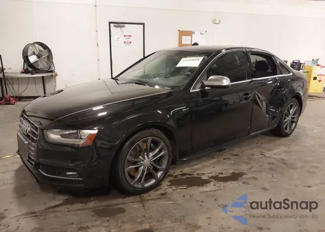 2013 Audi S4 3.0T Premium Plus z USA, uszkodzony, nr VIN WAUBGAFL0DA159478